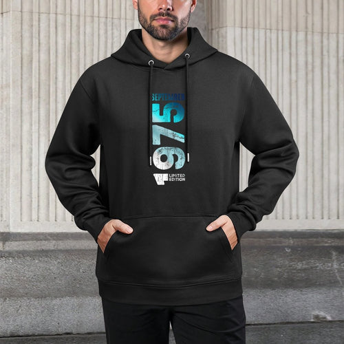 1975 Of September 1975 Year 1975 Retro 1975 Vintage 1975 Breathable Fabric Hoodie