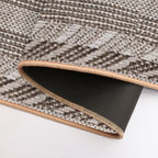 Tobacco - Boho Stripe -  Anti-Trip Bath Mat