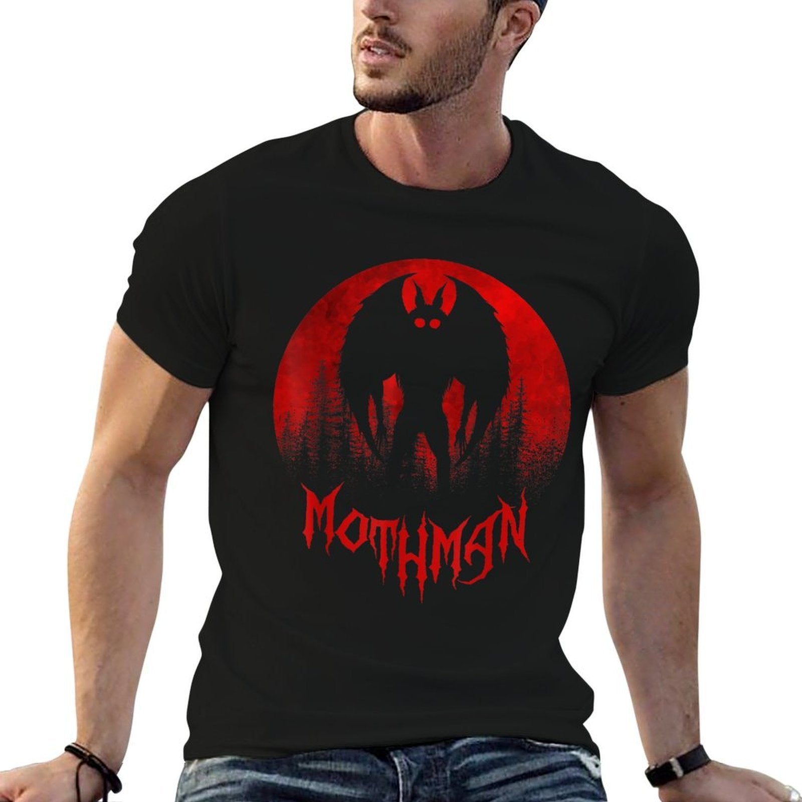 Mothman  Folklore Cryptid For Men Women And Kids  Mothman  Versatile T-Shirt