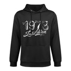 Vintage 1973 Limited Edition 50 Yr Old Bday 50th Birthday Adjustable Hood Hoodie