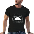 Look Unto Christ 2025 LDS Youth Theme Camp Sunburst  Quick-drying T-Shirt