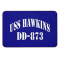USS HAWKINS (DD-873) SHIP'S STORE  Easy To Clean Bath Mat