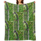 Secret Garden Entrance All-season Throw Blanket