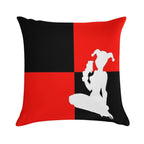 Quinn Pattern 2 Soft Reinforced Edging Throw Pillow