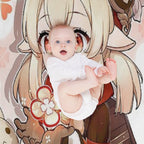 Genshin Impact - Klee Birthday Official Artwork 2020 Compact Throw Blanket