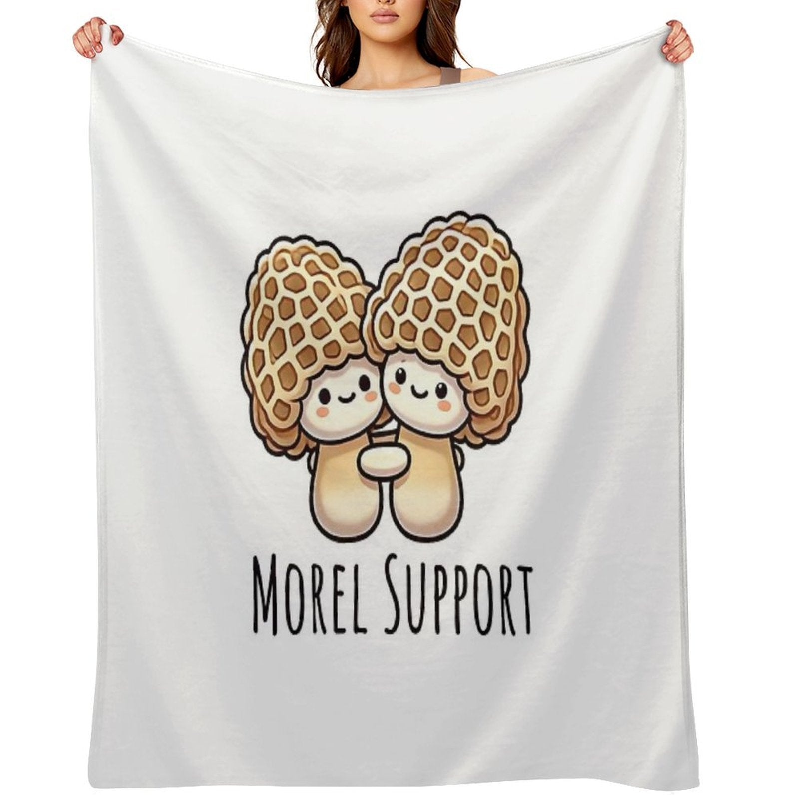 Morel Support Comfort Throw Blanket