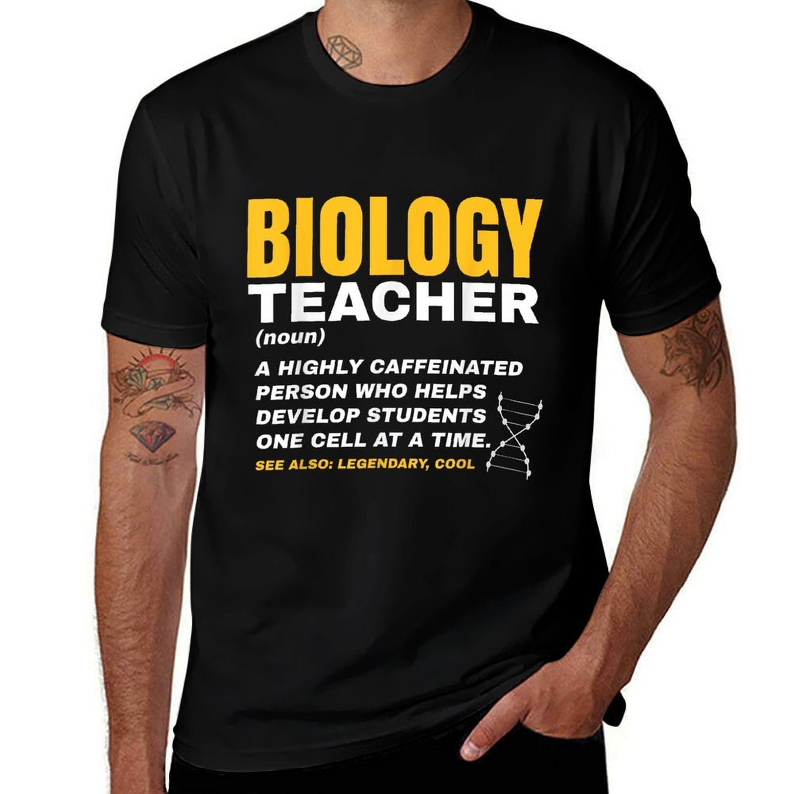 Biology Teacher Definition Science Biologist for Men Women  Quick-drying T-Shirt
