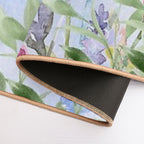 A Beautiful Blooming in The Garden  Repositionable Bath Mat