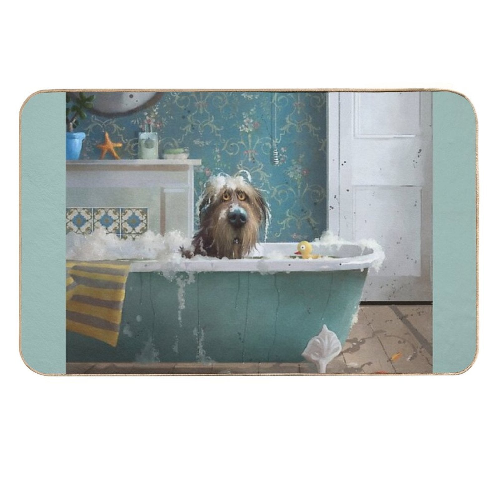 Bathtime  Dirt-Trapping Bath Mat