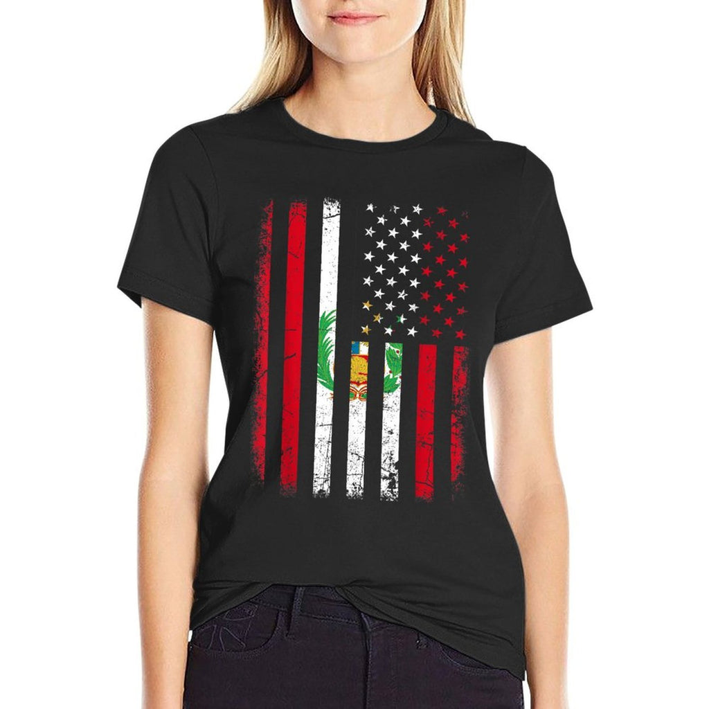Peruvian American Peruvian Roots Peru America Comfortable T-Shirt