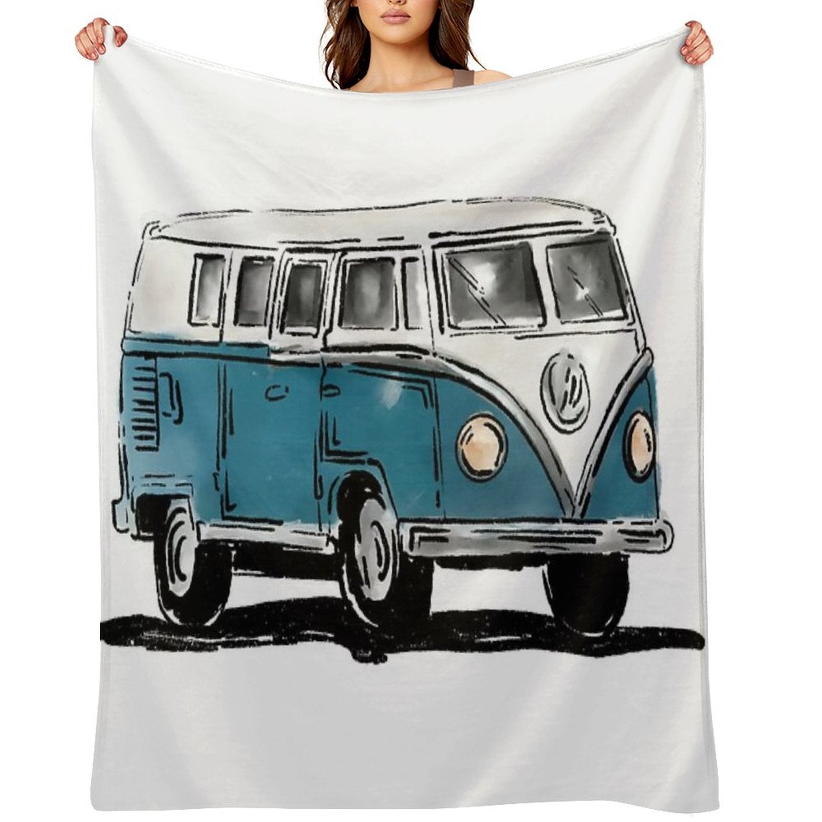 Van Versatility Throw Blanket