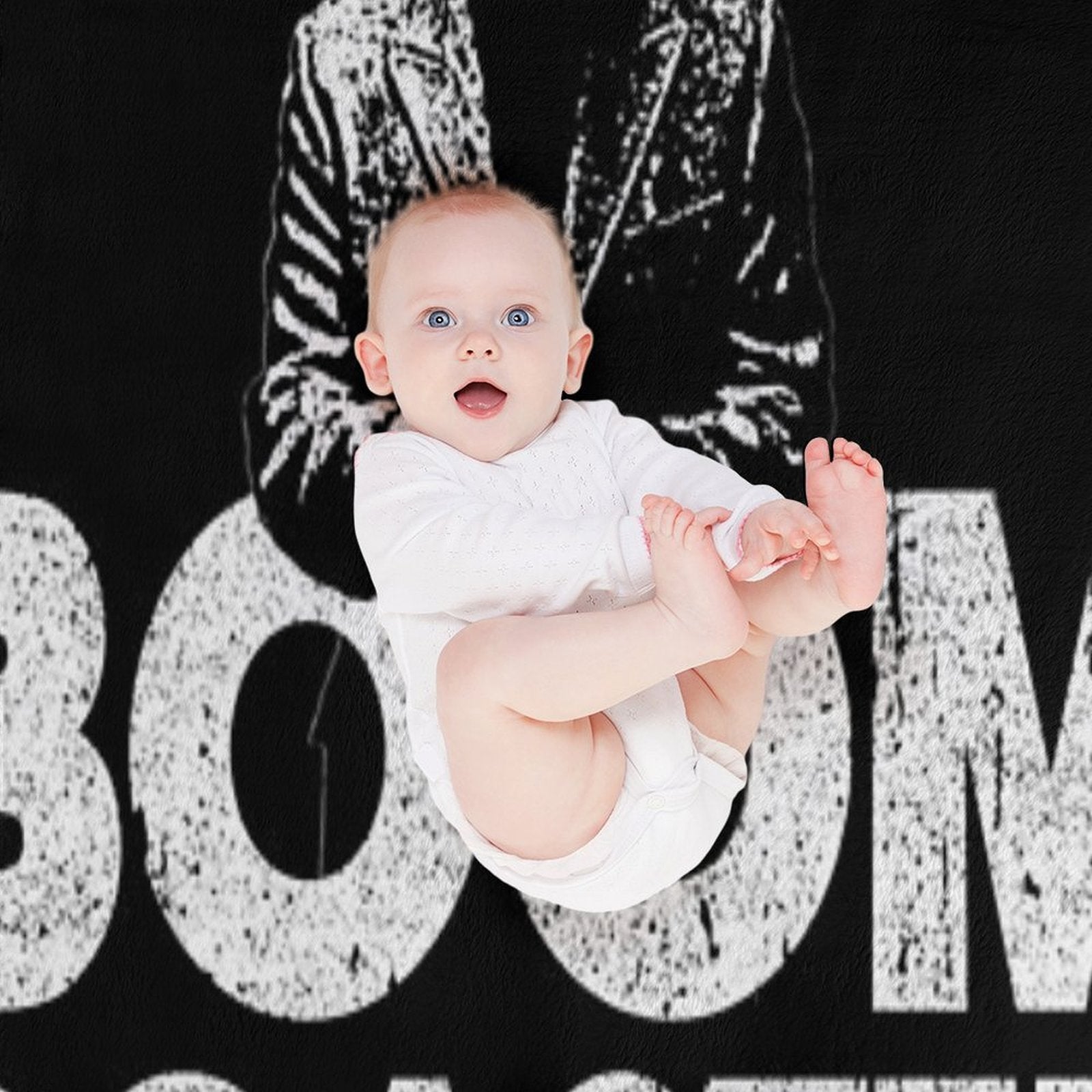 Boom. Roasted. - Michael Scott Eco-conscious Throw Blanket