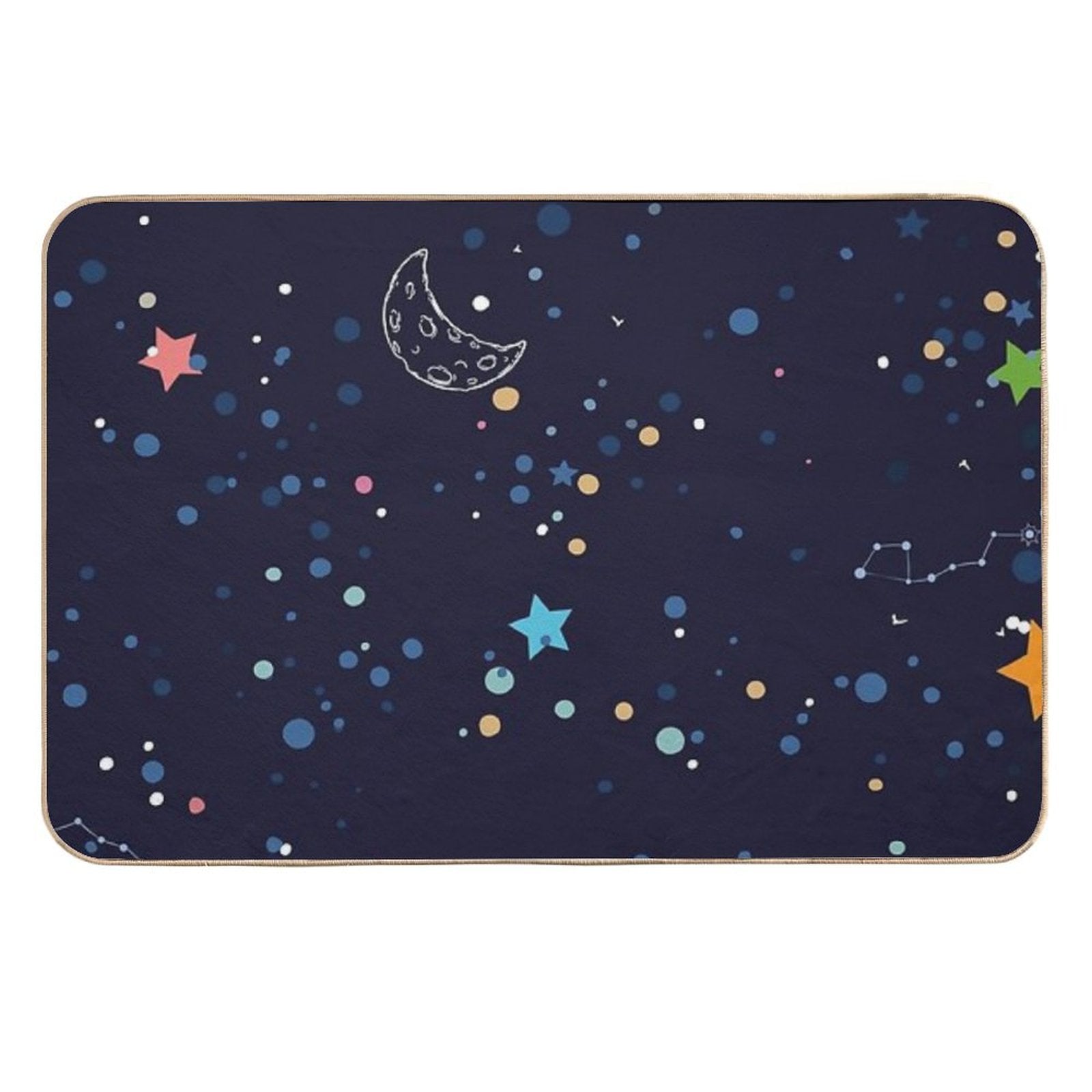 Galaxy  Dirt-Trapping Bath Mat