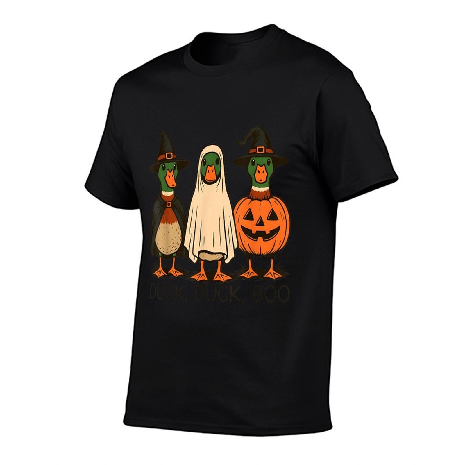 Duck Duck Boo Funny Halloween Costume Duck  Moisture-wicking T-Shirt