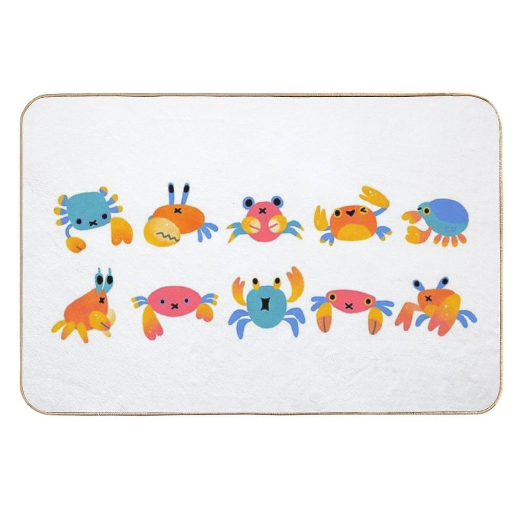 Crab  Pet-Safe Bath Mat