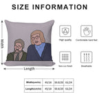 Holiday From Hell Come Fly With Me Judith And Peter Soft Decorative Cover Throw Pillow