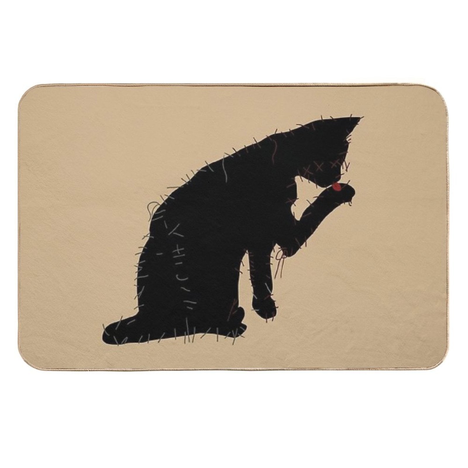 Our Flag Means Death Cat Flag Design  Versatile Bath Mat