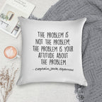 The Problem Is Not The Problem - Jack Sparrow Soft Shrink-Resistant Throw Pillow