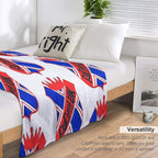 RuPeter Badge RuPaul’s Drag Race UK Lightweight Throw Blanket