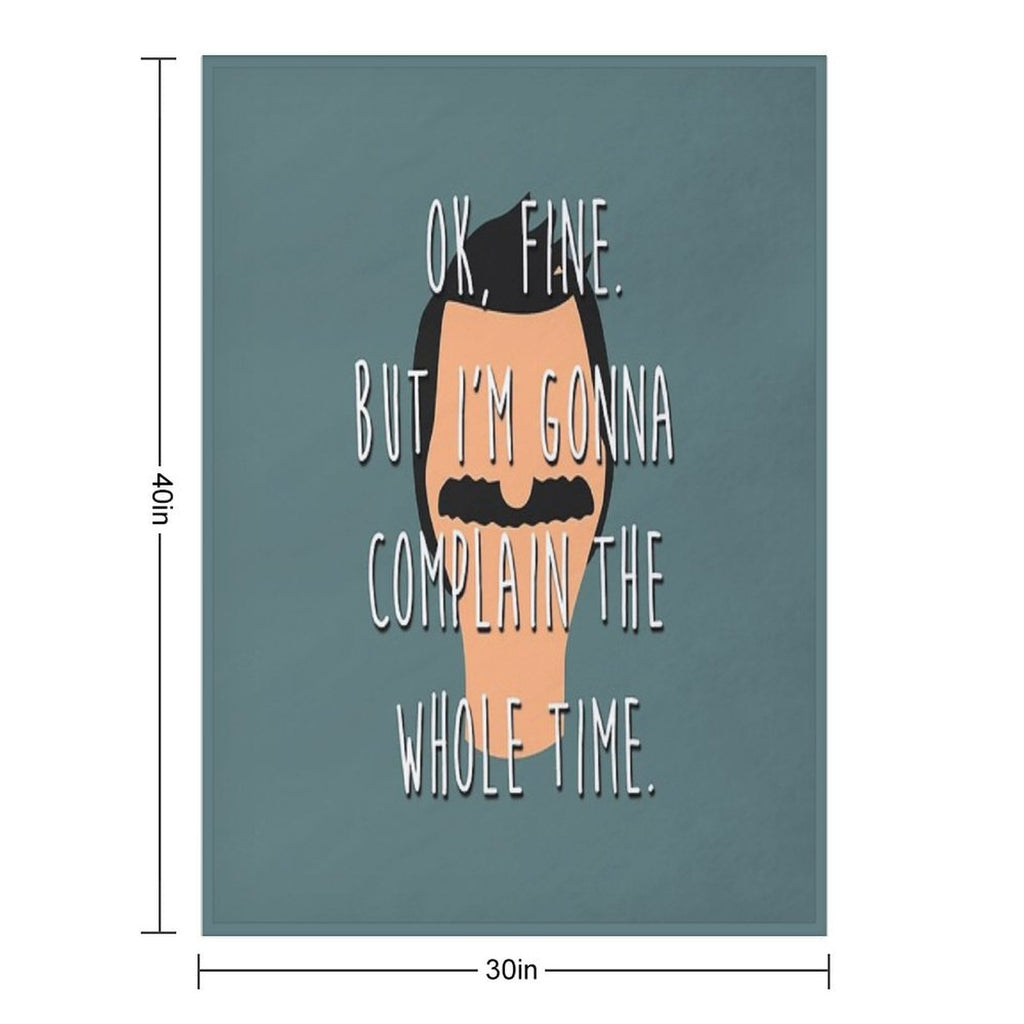 Ok Fine Durable Throw Blanket