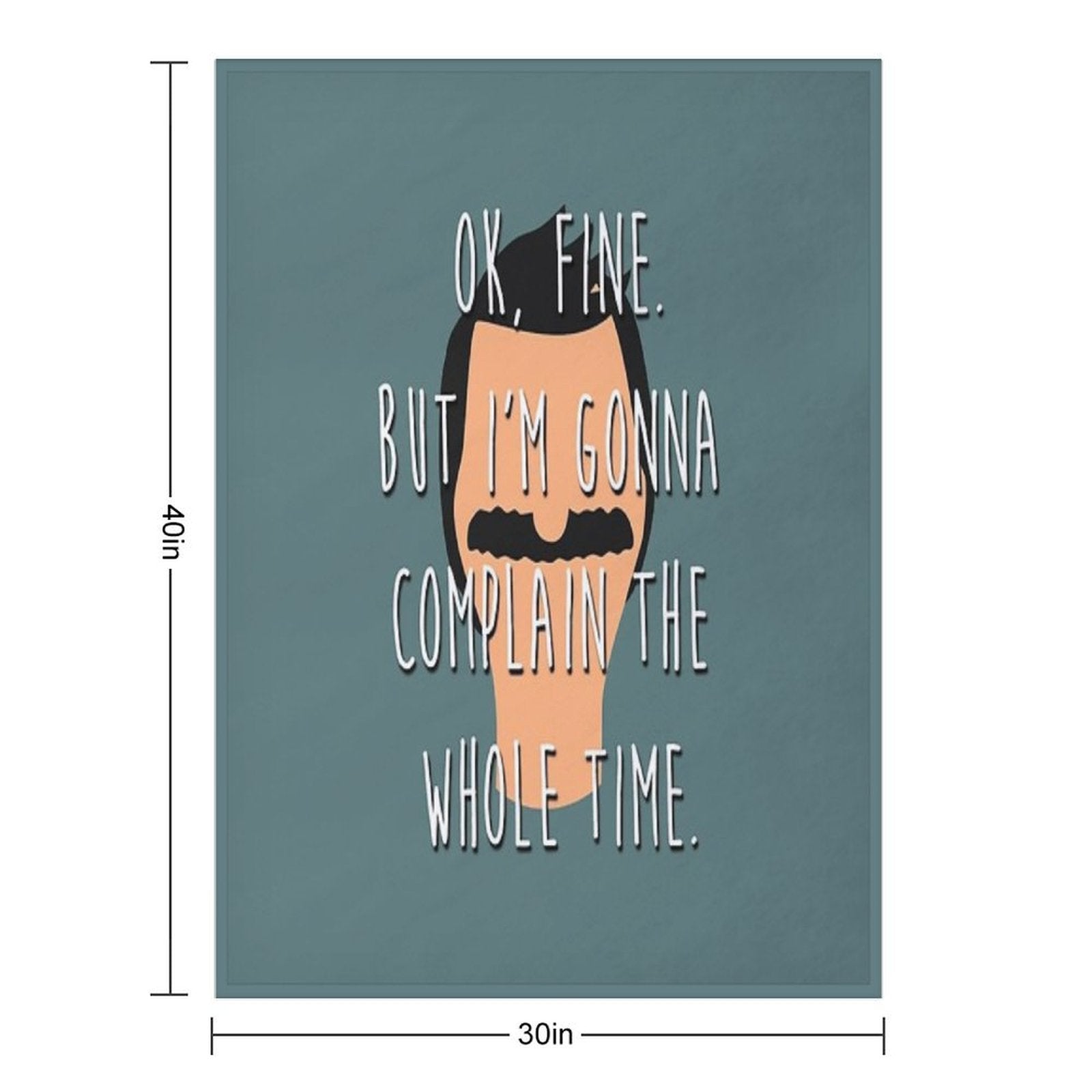 Ok Fine Durable Throw Blanket