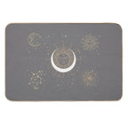 Sun Moon Stars  Fade-Resistant Bath Mat