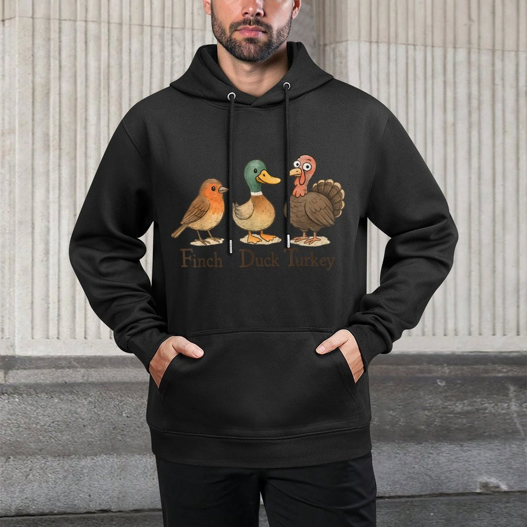 Subtle Bird Anti Trump Shirt Retro Bird Finch Duck Turkey Durable Construction Hoodie