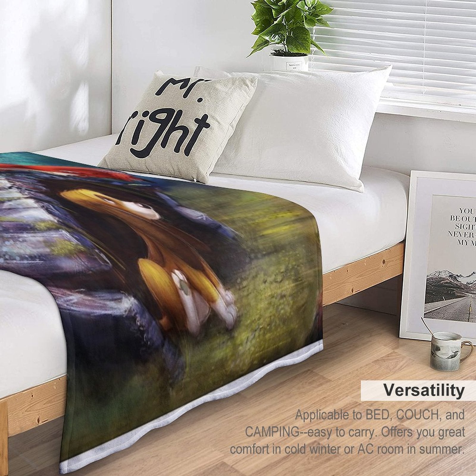 When You're The Best of Friends Plush Throw Blanket