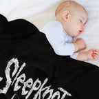 Funny Creature Video Game - Slipknot Metal Music Velvety-soft Throw Blanket