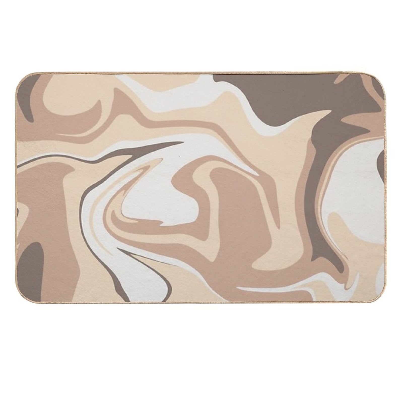 Liquid Marble  Stain-Proof Bath Mat