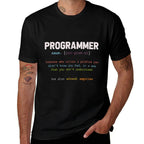 Programming Funny Computer Geek Gift Definition Programmer  Vintage-inspired T-Shirt