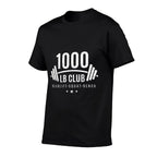 1000 Lb Club - Weightlifting Gift for Bodybuilders  Polyester Blend T-Shirt