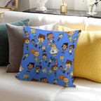 Total Dramarama; Blue Soft Multiple Sizes Throw Pillow