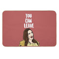 YOU CAN LEAVE - Meredith Marks - The Real Housewives of Salt Lake City,  Pet-Safe Bath Mat