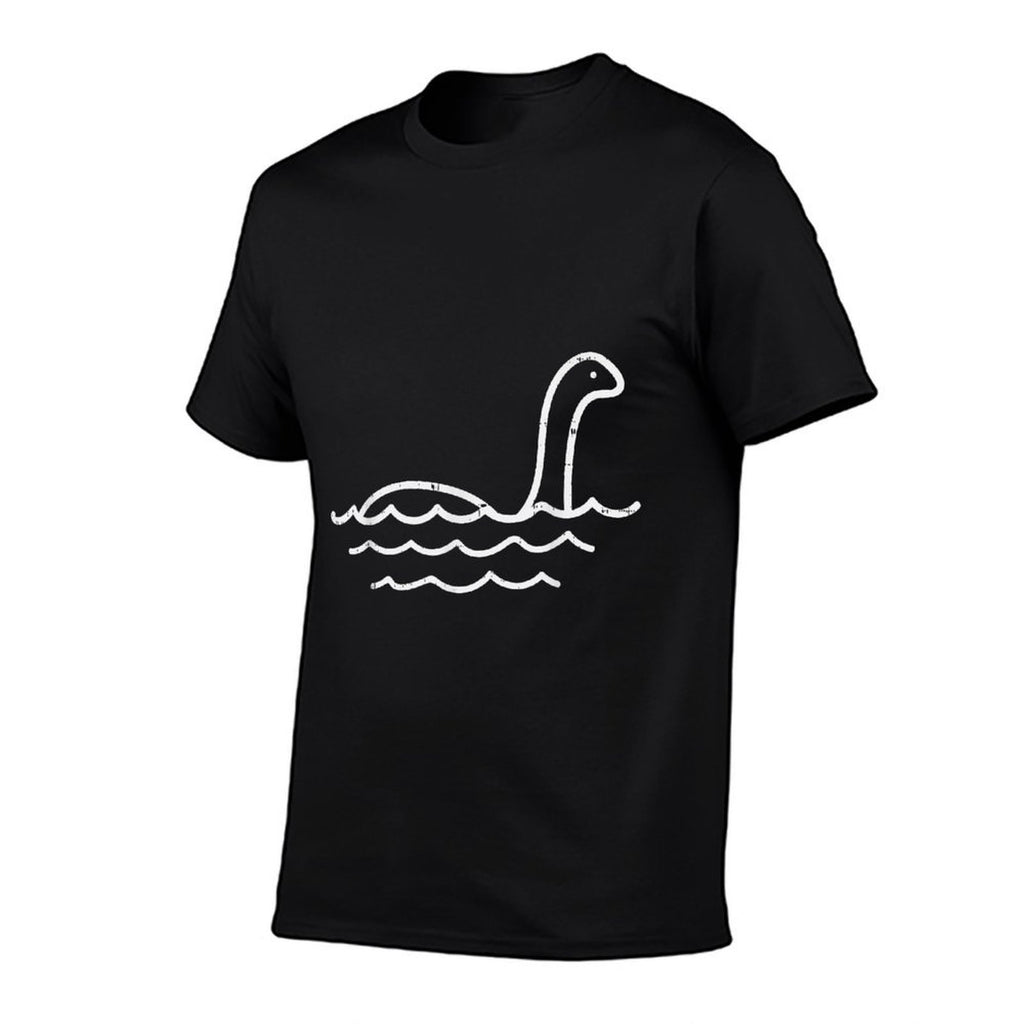 Loch Ness Monster Line Cute Nessie Nessy Animal Lover Gift  Quick-drying T-Shirt