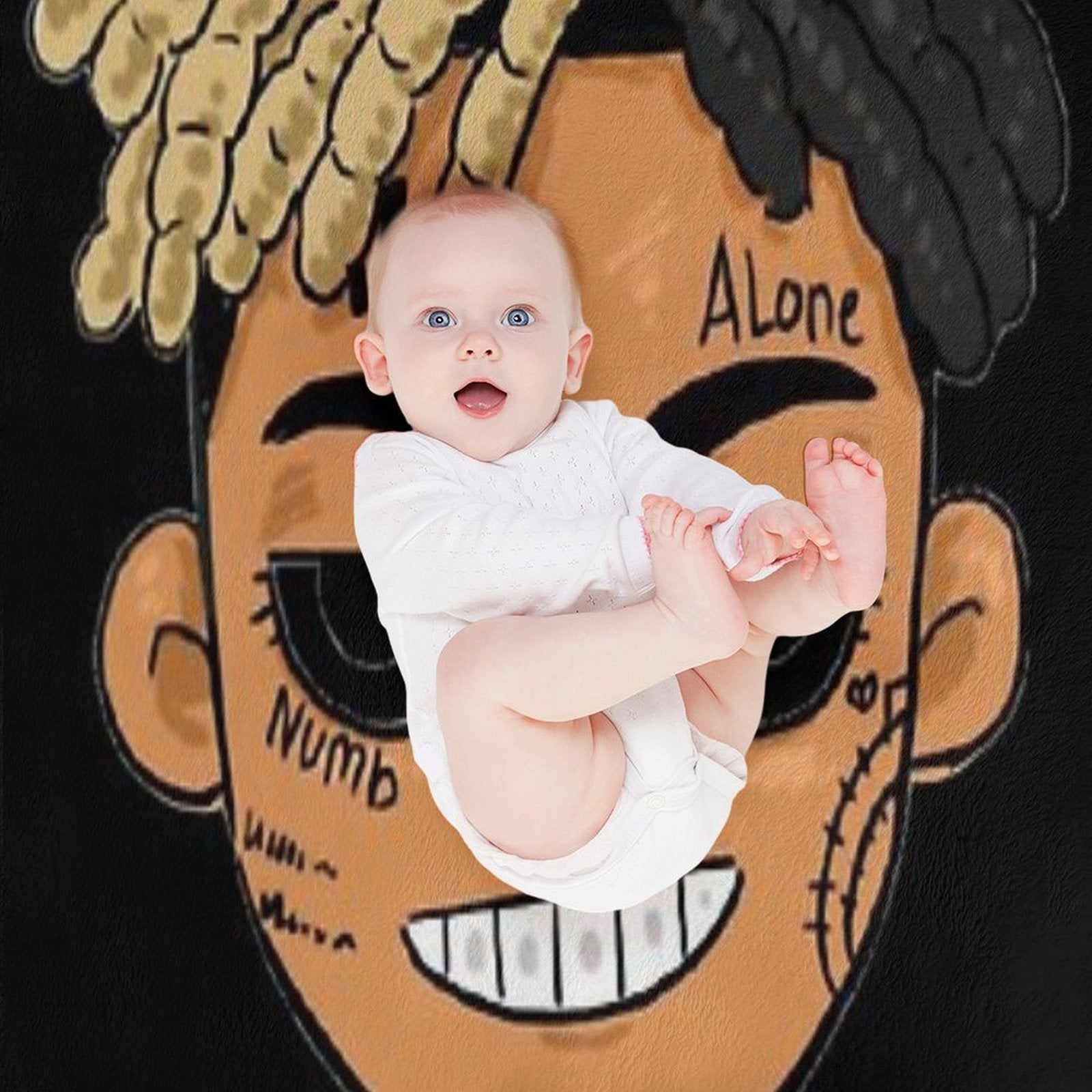 Xxxtentation Lengends Emo Rap Draw Cartoon Shrink-resistant Throw Blanket