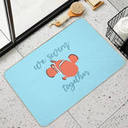 Just Keep Swimming  Absorbent Bath Mat