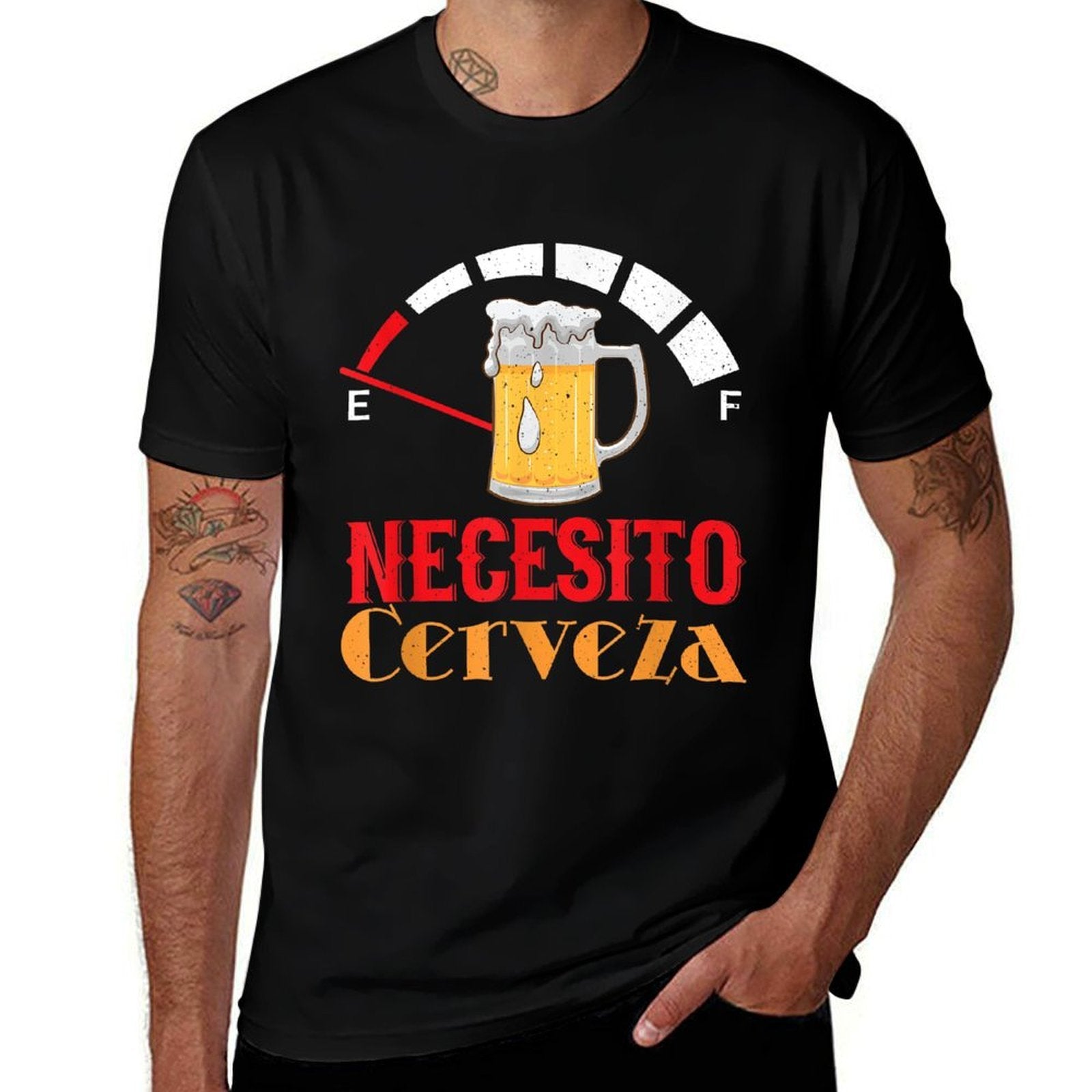 Necesito Cerveza Mexican Beer Funny  Odor-resistant T-Shirt