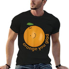 Orange You Glad  Graphic-printed T-Shirt