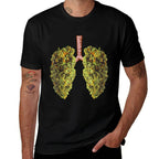 Funny Weed Lung Marijuana Bud - THC Lung  Versatile T-Shirt