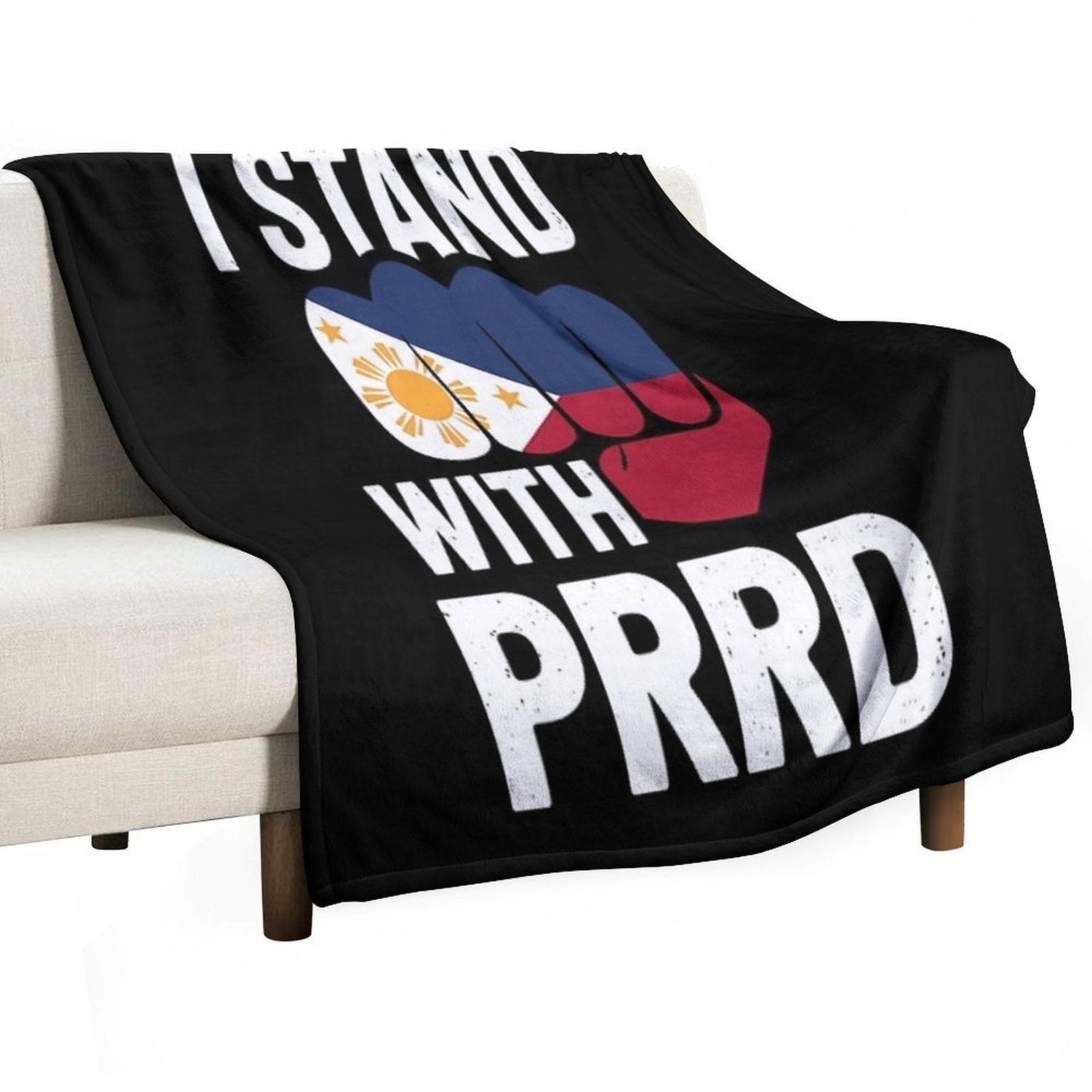 I Stand with PRRD Pinoy Pride Multi-functional Throw Blanket