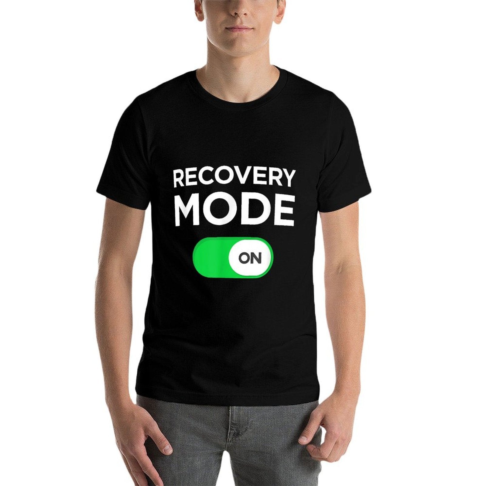 Recovery Mode On Get Well Soon Injury Illness Girl Men Kids Comfortable T-Shirt