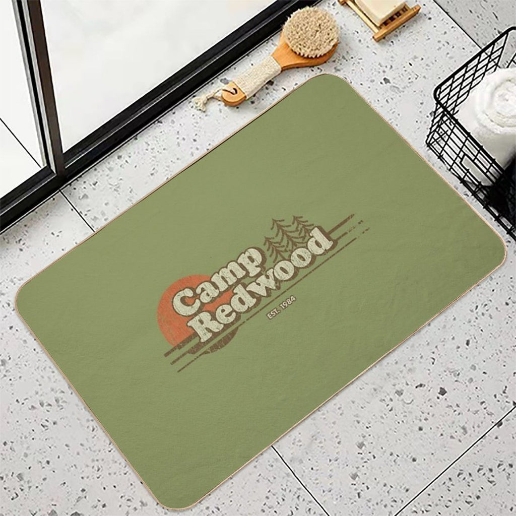 Camp Redwood 1984  High-Traffic Bath Mat