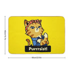 Purrsist! (version 3)  Versatile Bath Mat