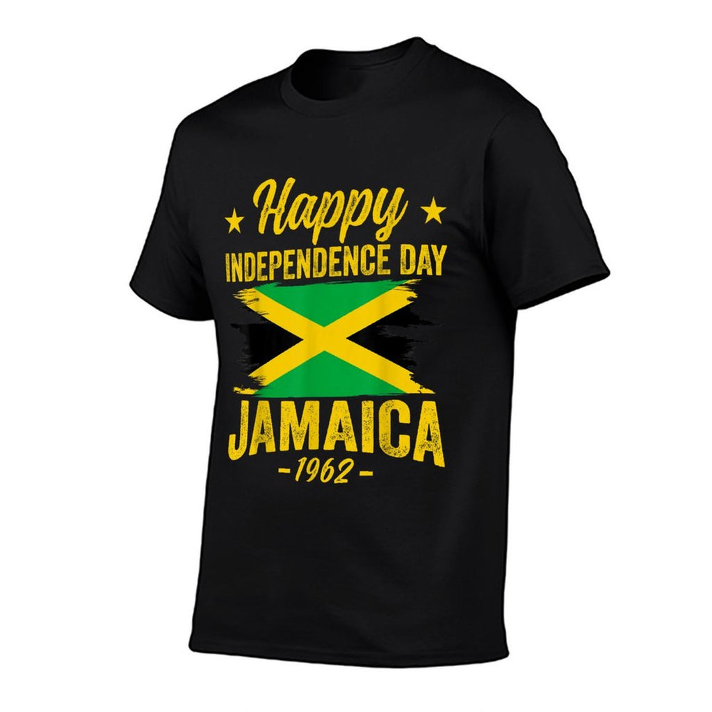 Happy Independence Jamaica Est 6th August 1962 Jamaican  Polyester Blend T-Shirt
