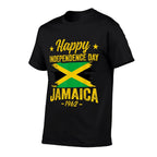 Happy Independence Jamaica Est 6th August 1962 Jamaican  Polyester Blend T-Shirt
