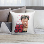Carlos Sainz Soft Home Decor Throw Pillow