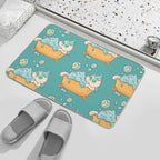 Bubble Bath SPA Cat  Easy Maintenance Bath Mat