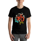 Roll A Fatty Fat Bike Fat Tire EBike Bike Funny Meme Gift  Rolled Sleeves T-Shirt
