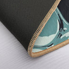 Blue Bubbles  Non-Slip Bath Mat